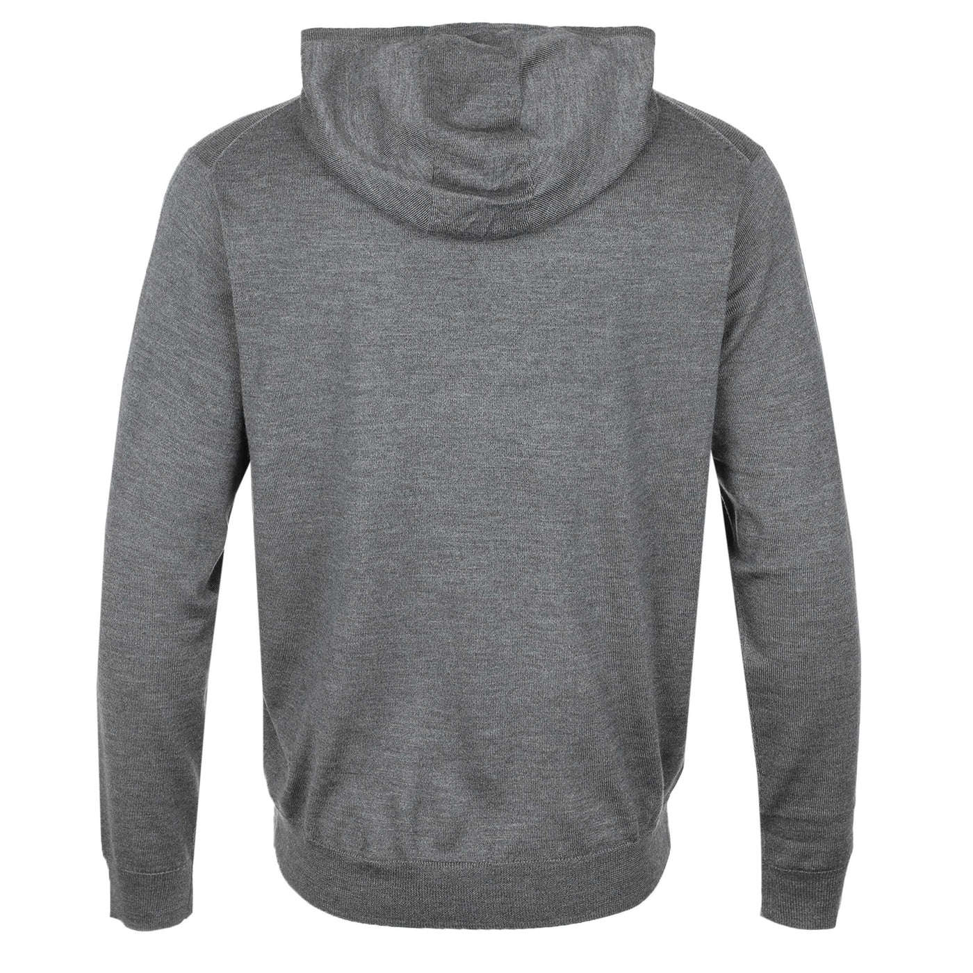 Peter Millar Autumn Crest Hoodie Knitwear in Charcoal Back