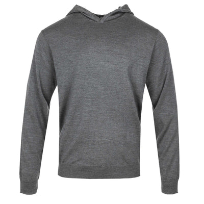 Peter Millar Autumn Crest Hoodie Knitwear in Charcoal