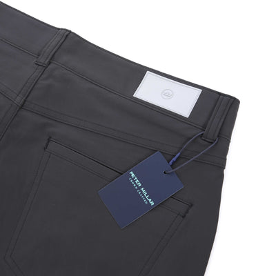 Peter Millar Bingham Performance Trouser in Carbon Black