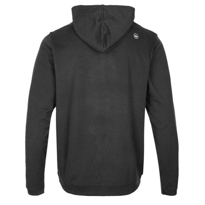Peter Millar Performance Hoody Sweatshirt in Iridium Grey Back