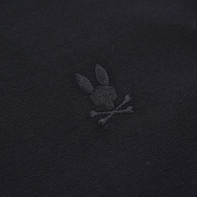 Psycho Bunny Austin Pique Oxford Shirt in Black Logo