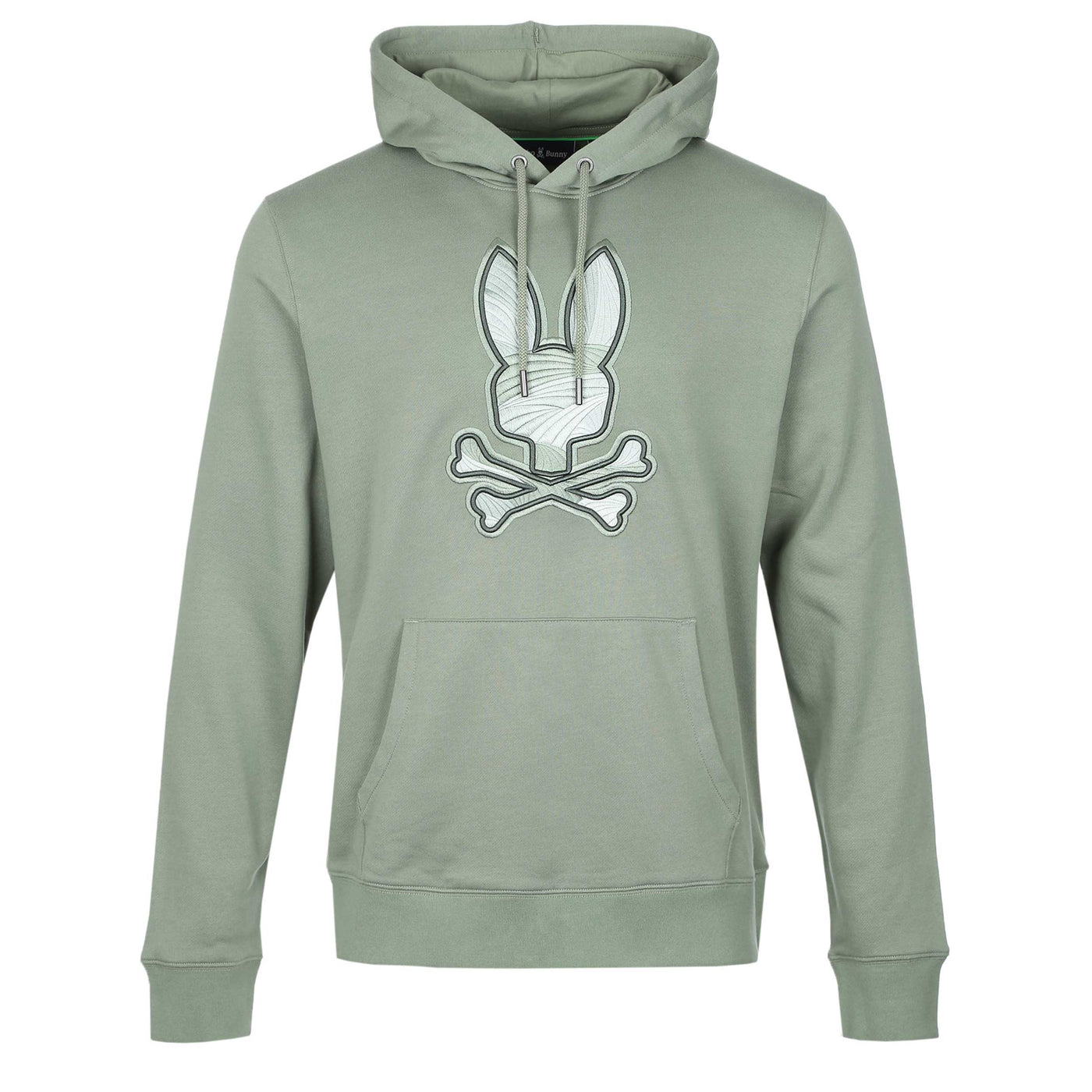 Psycho Bunny Baxter OTH Hoodie Sweat Top in Sea Spray Green