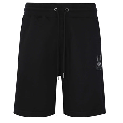 Psycho Bunny Baxter Sweat Short in Black