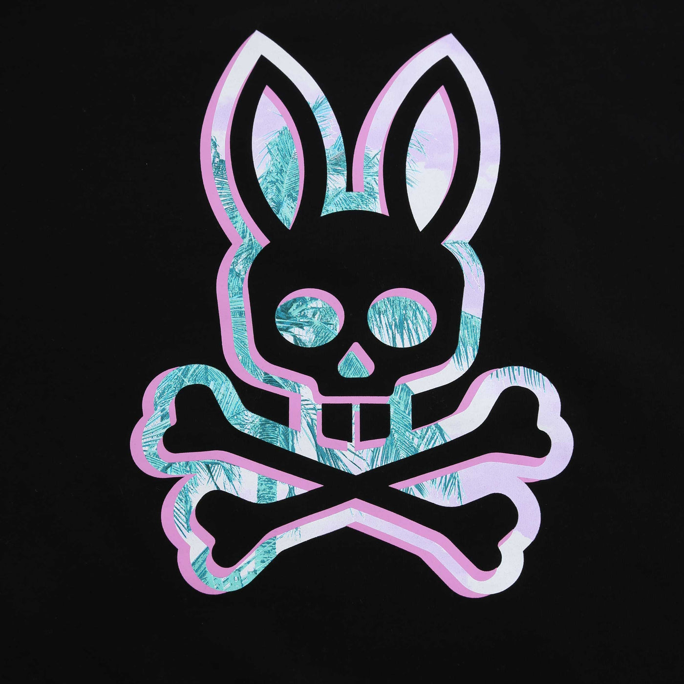 Psycho Bunny Leonard Graphic T-Shirt in Black Logo