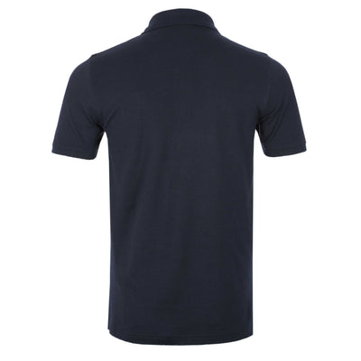 Psycho Bunny Southlake Pique Polo Shirt in Navy Back