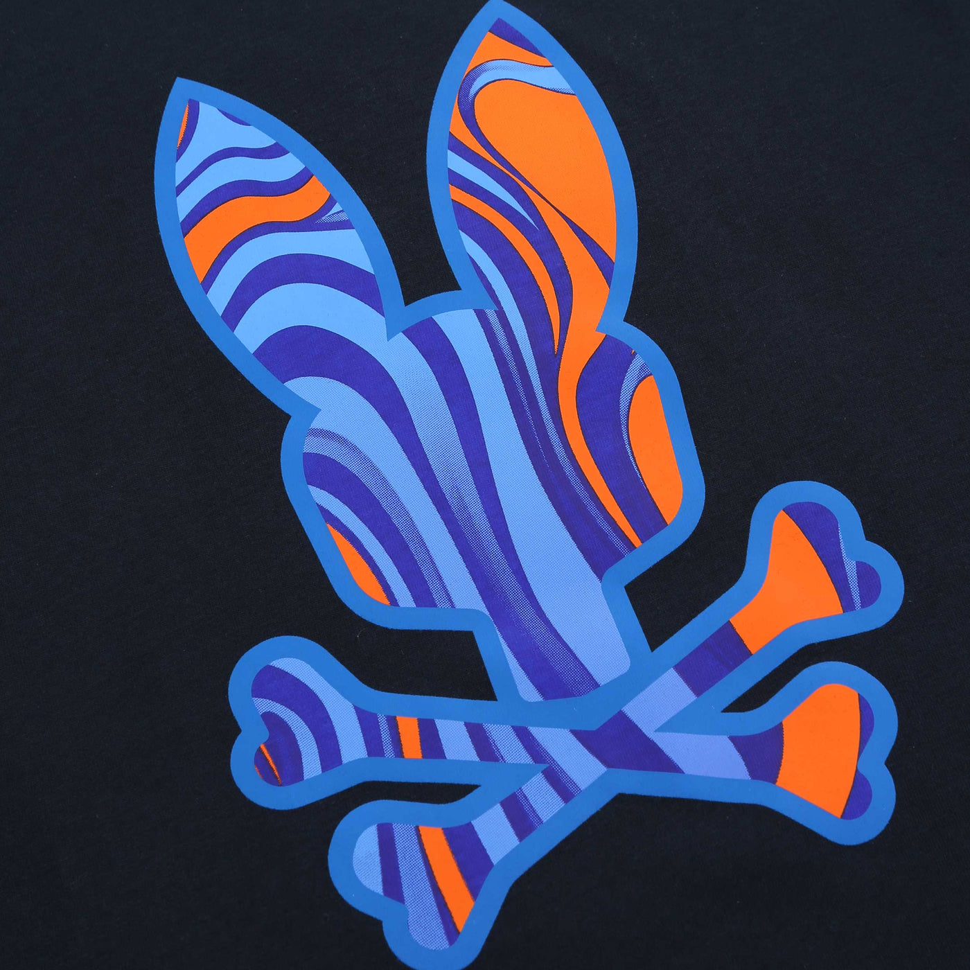 Psycho Bunny Nevada Graphic T-Shirt in Navy Logo