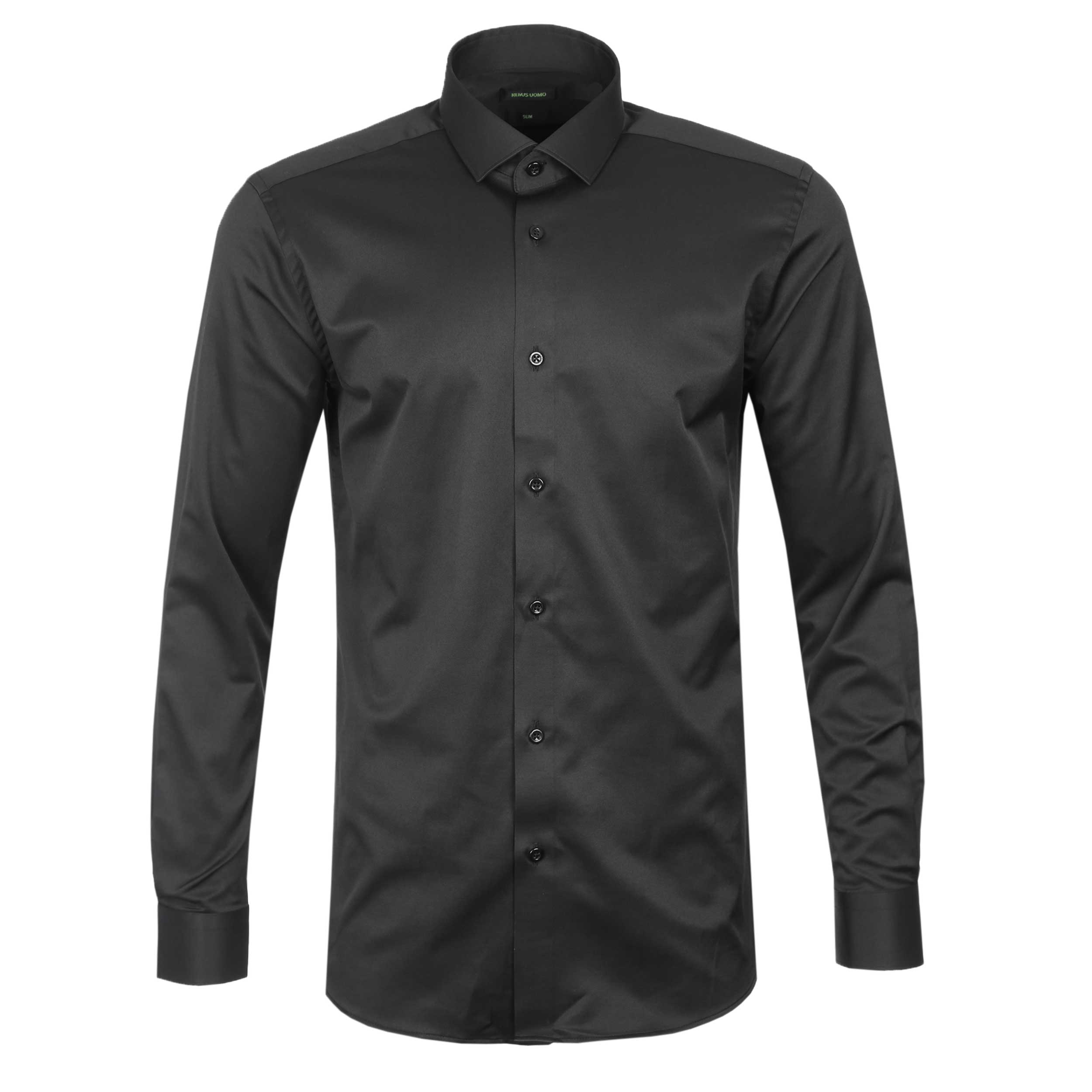 Remus Uomo Kirk Jersey Shirt in Black