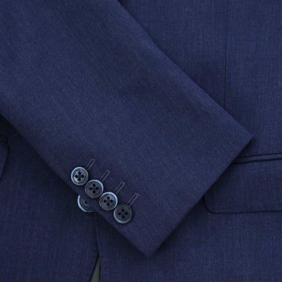 Remus Uomo Lovati Suit in Blue Cuff