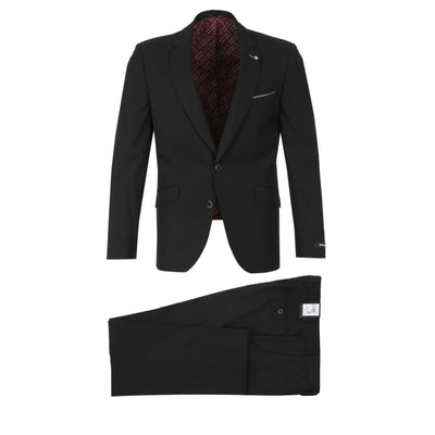 Remus Uomo Palucci Suit in Black