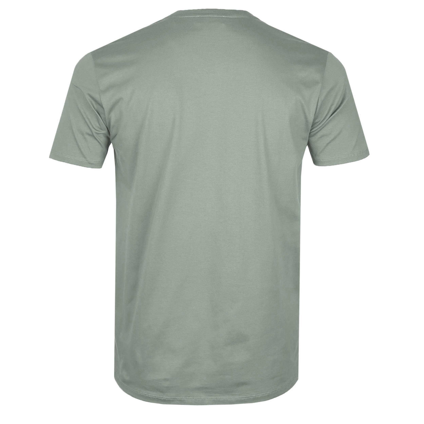 Sandbanks Badge Logo T Shirt in Sage Back