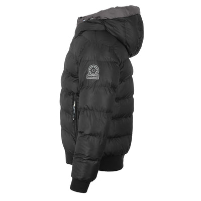 Sandbanks Apres Puffer Jacket in Black Side