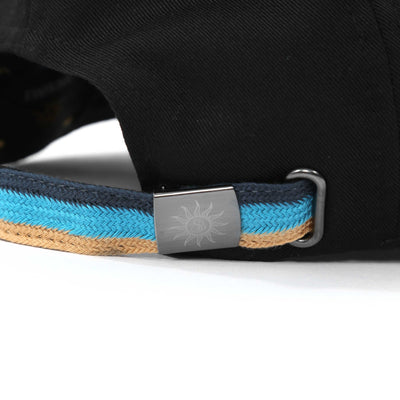 Sandbanks Badge Logo Cap in Black Clasp