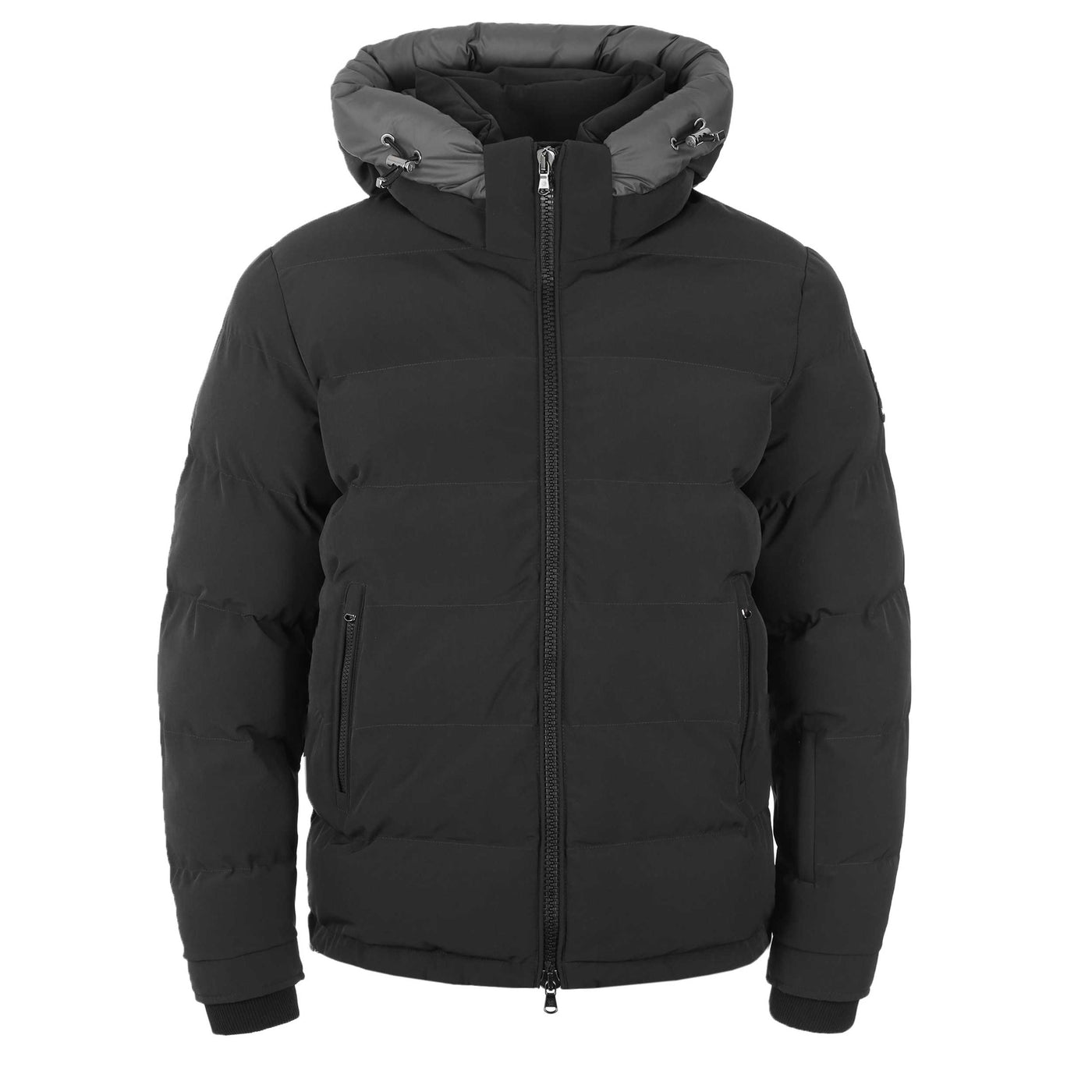 Sandbanks Banks Puffer Jacket in Black