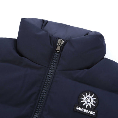 Sandbanks Explorer Gilet in Navy Neck