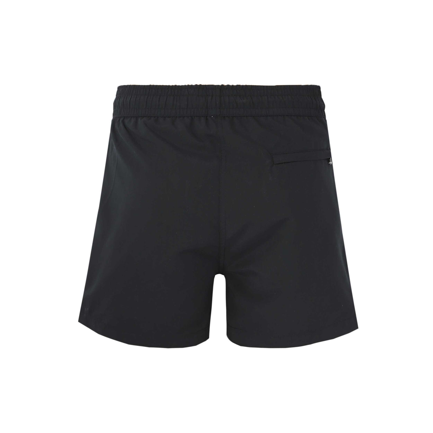 Sandbanks Retro Swim Shorts in Black Back