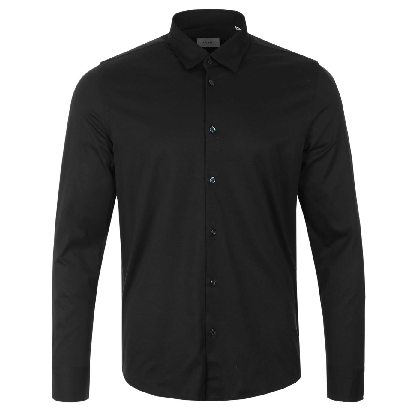 Seinse Basic Stretch Shirt in Black