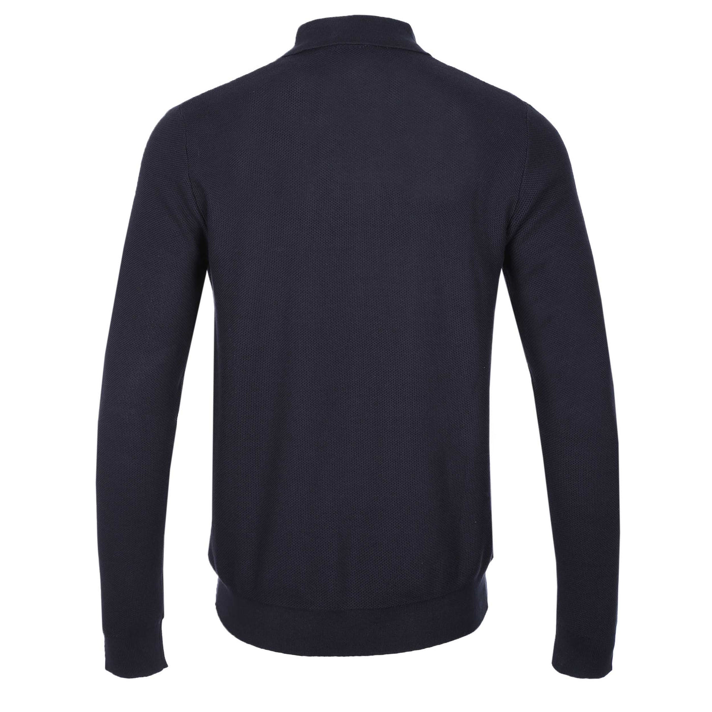 Seinse Button Through Cardigan in Navy Back