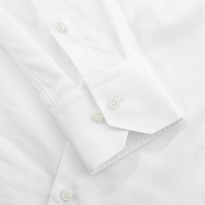 Stenstroms Slimline Shirt in White Cuff