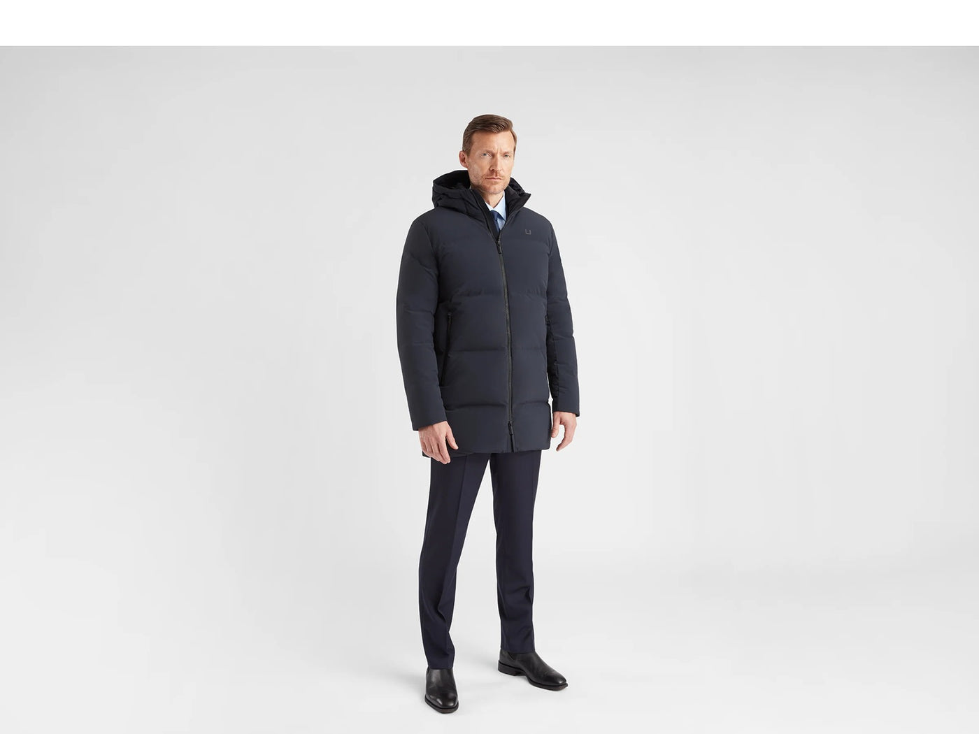 UBR Titan Jacket in Black Model 2