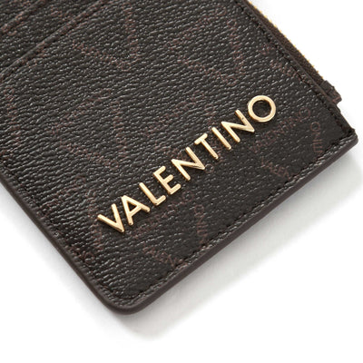 Valentino Bags Lady RE Ladies Card Holder in Brown Logo