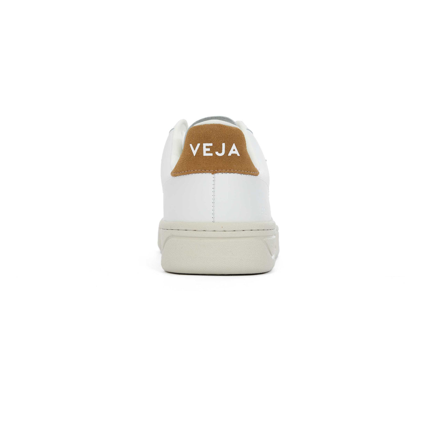 Veja V-12 Trainer in Extra White & Camel Heel