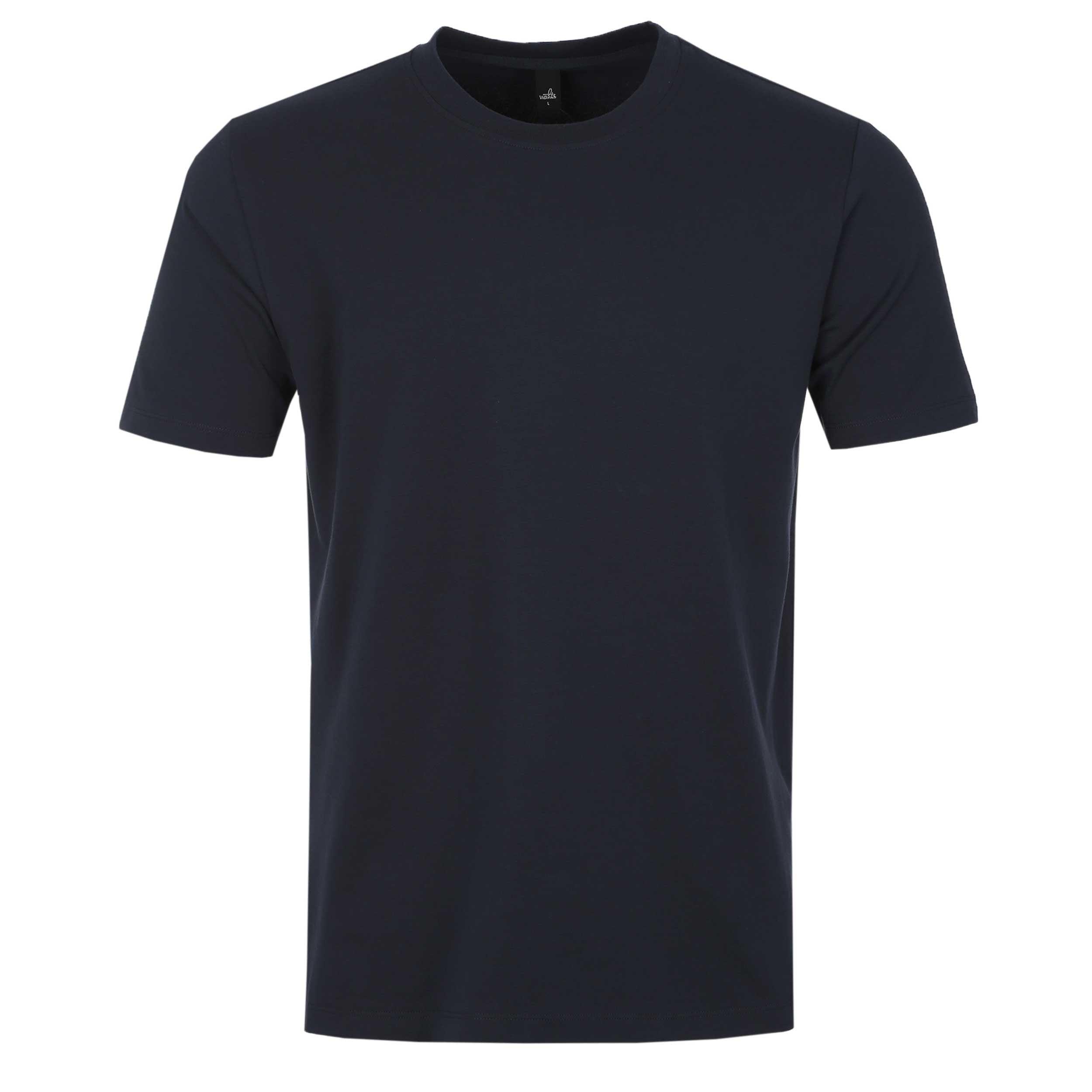 Wahts Berkley Jersey Stretch T Shirt in Deep Navy