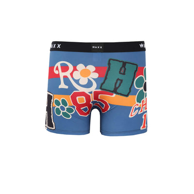 Waxx College Boxer Short in Blue Back