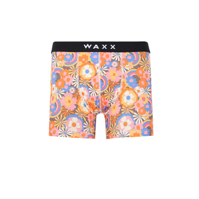 Waxx Flower Power Boxer Short in Orange