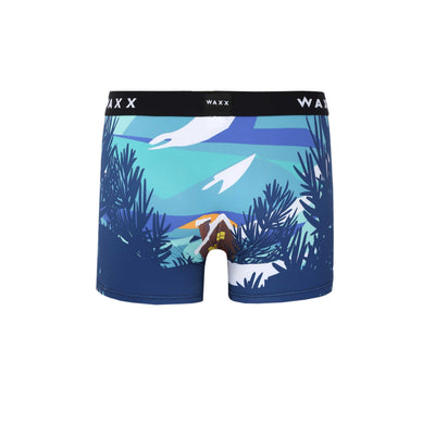Waxx Heavenly Boxer Short in Multi Back