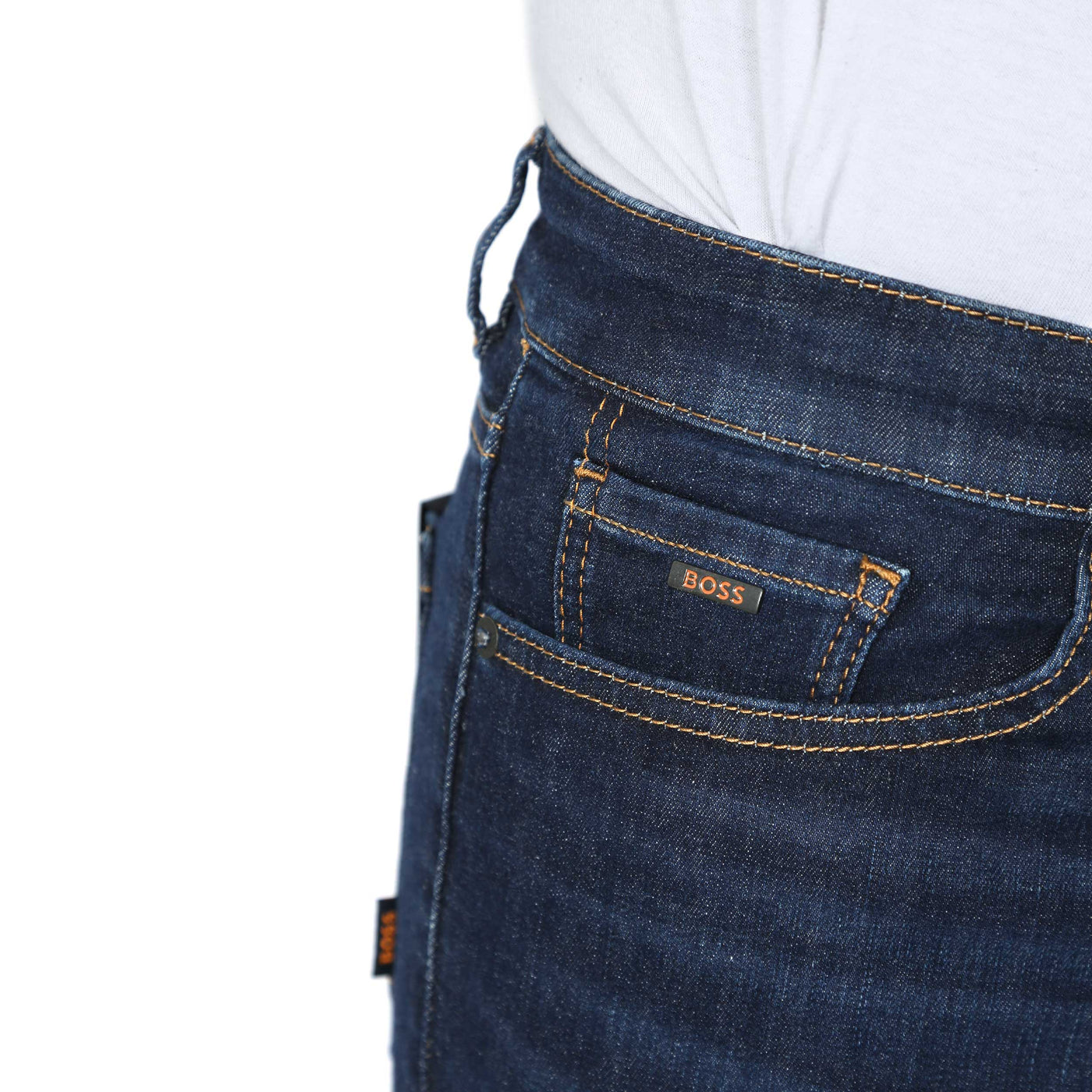 BOSS Charleston BC Jean in Navy Denim Wash