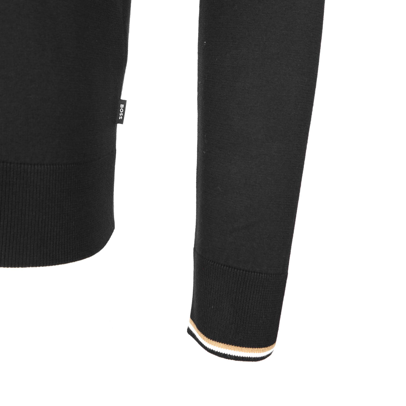 BOSS Gemello Knitwear in Black Cuff