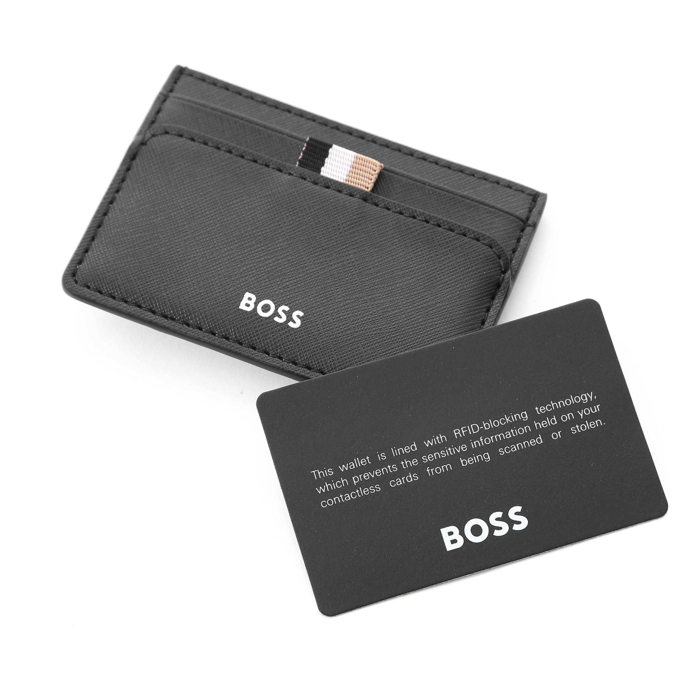 BOSS Zair Money Clip 1 Wallet in Black