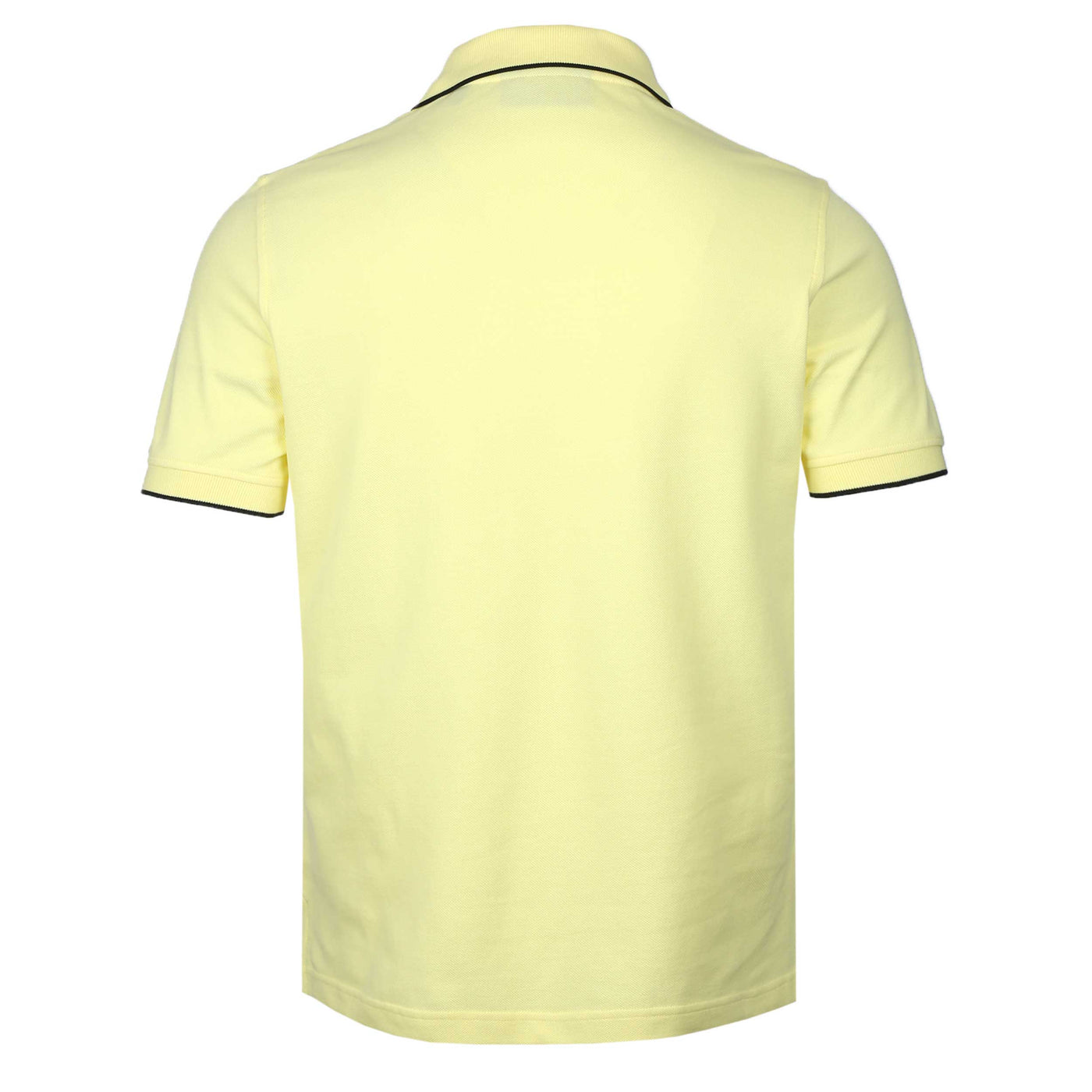Belstaff Tipped Polo Shirt in Lemon Yellow
