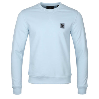 Belstaff Classic Sweat Top in Sky Blue