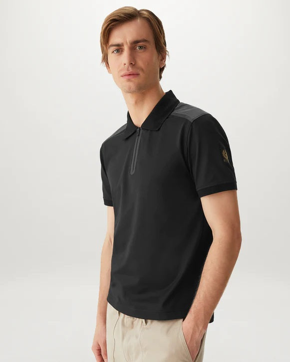 Belstaff Shuttle Polo Shirt in Black