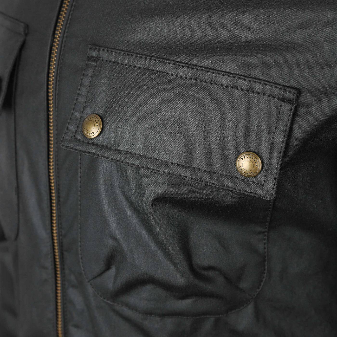 Belstaff Tour Overshirt Jacket in Black