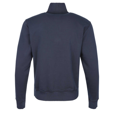 BOSS Zefadehalf Sweat Top in Navy