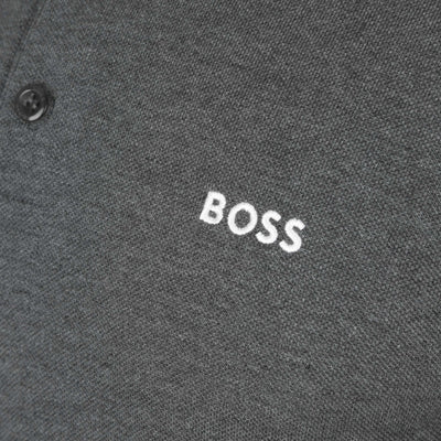 BOSS Paddy Polo Shirt in Mid Grey