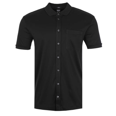 BOSS Puno 11 Polo Shirt in Black