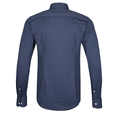 Eton 4 Way Stretch Shirt in Navy