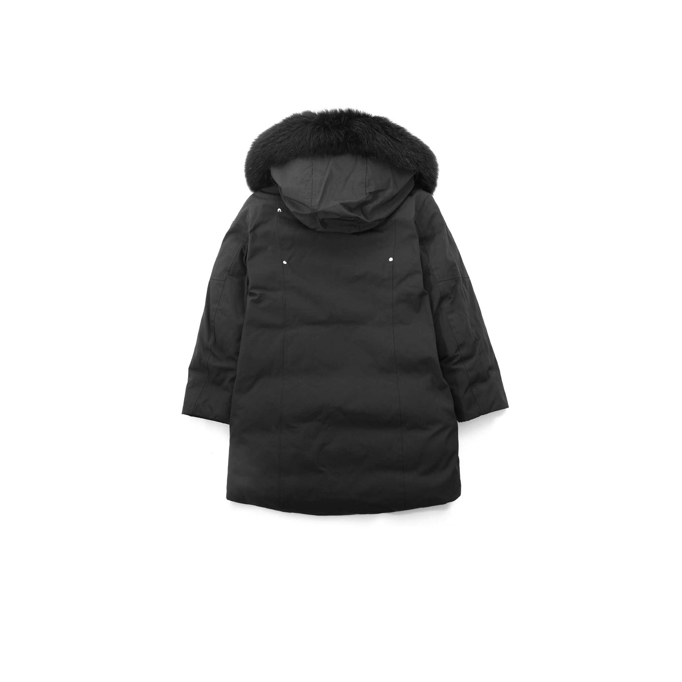 Moose Knuckles Kids Unisex Parka in Black