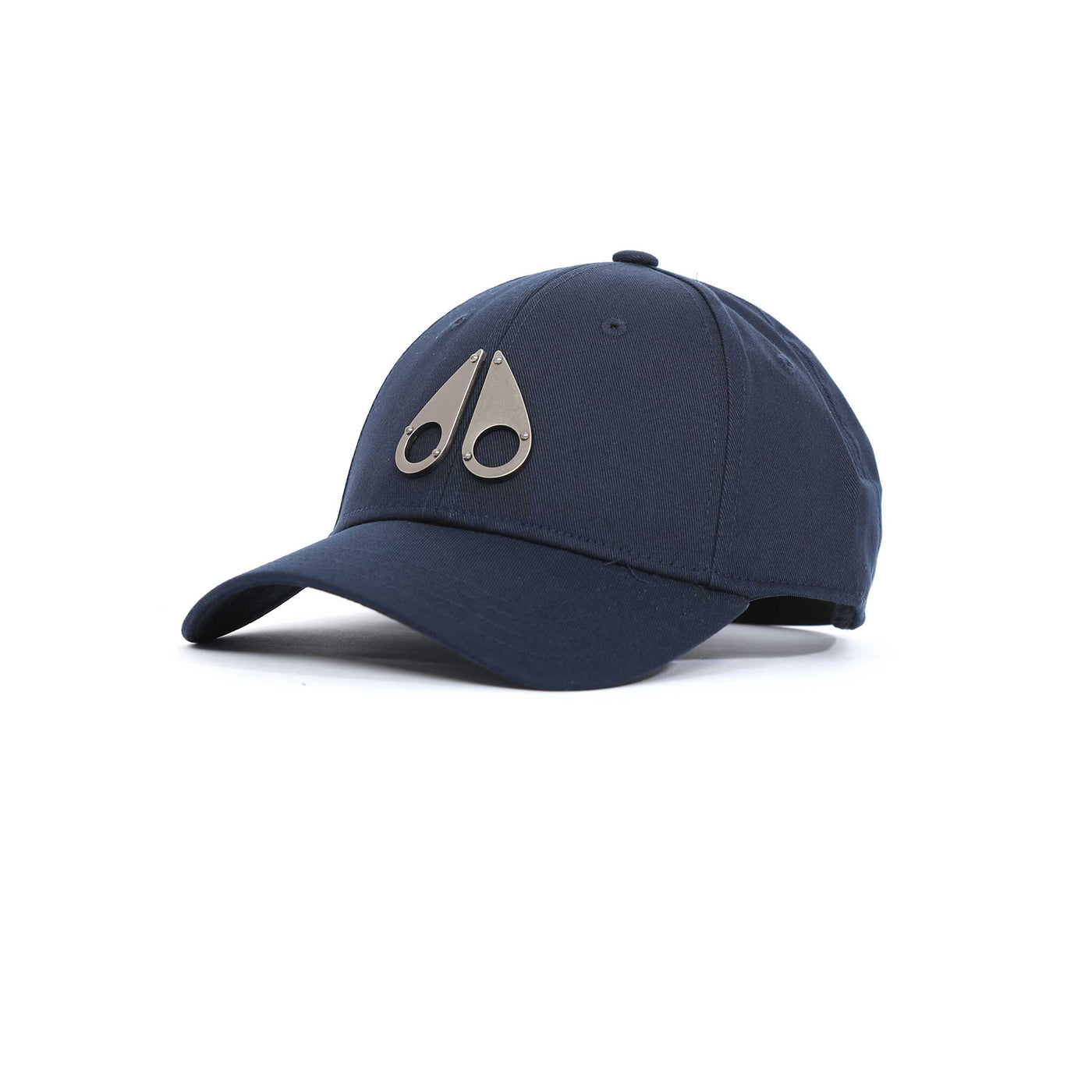 Moose Knuckles Logo Icon Cap in Navy