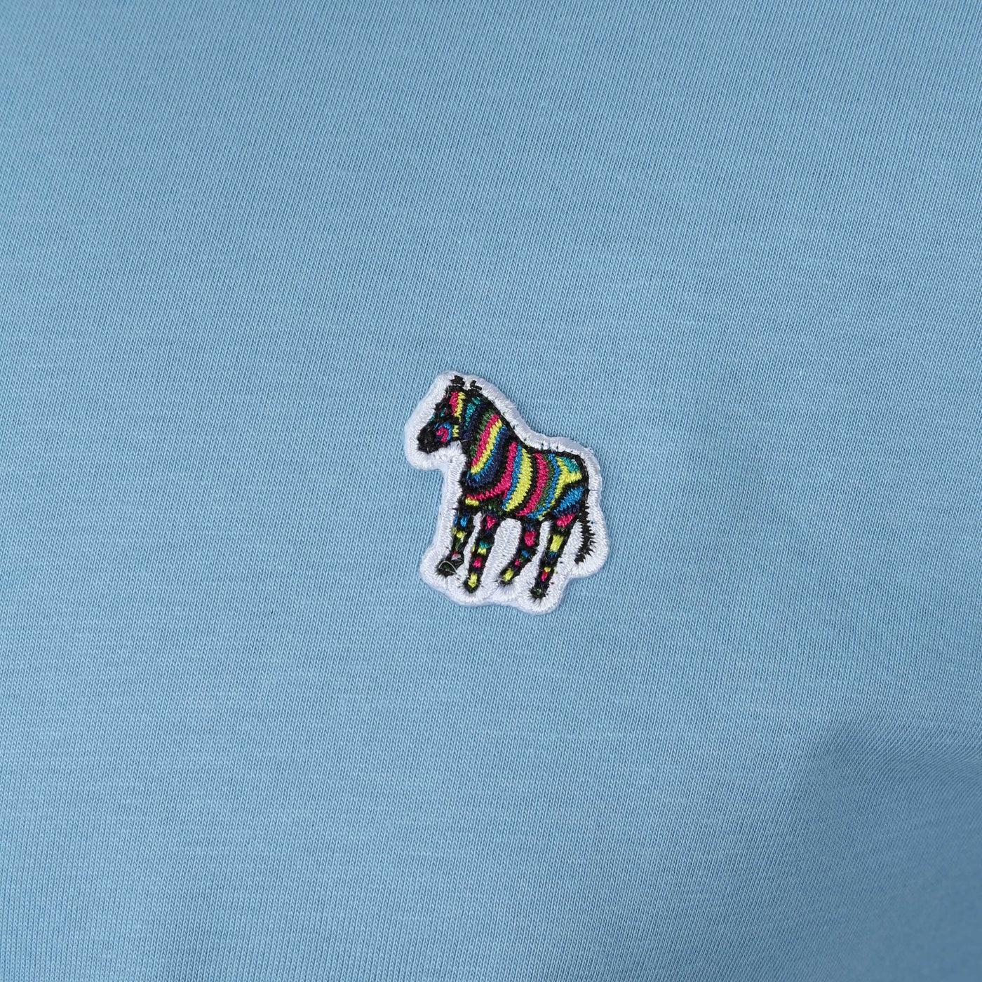 Paul Smith Zebra Badge T Shirt in Sky Blue