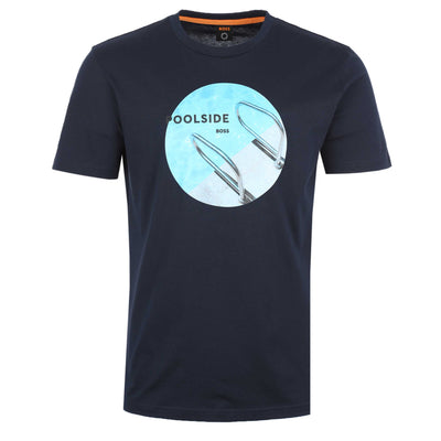 BOSS Thinking 5 T-Shirt in Navy