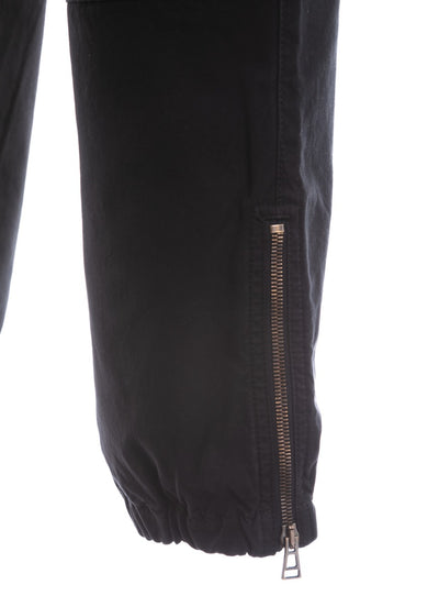 Belstaff Trailmaster Cargo Trouser in Black Zip