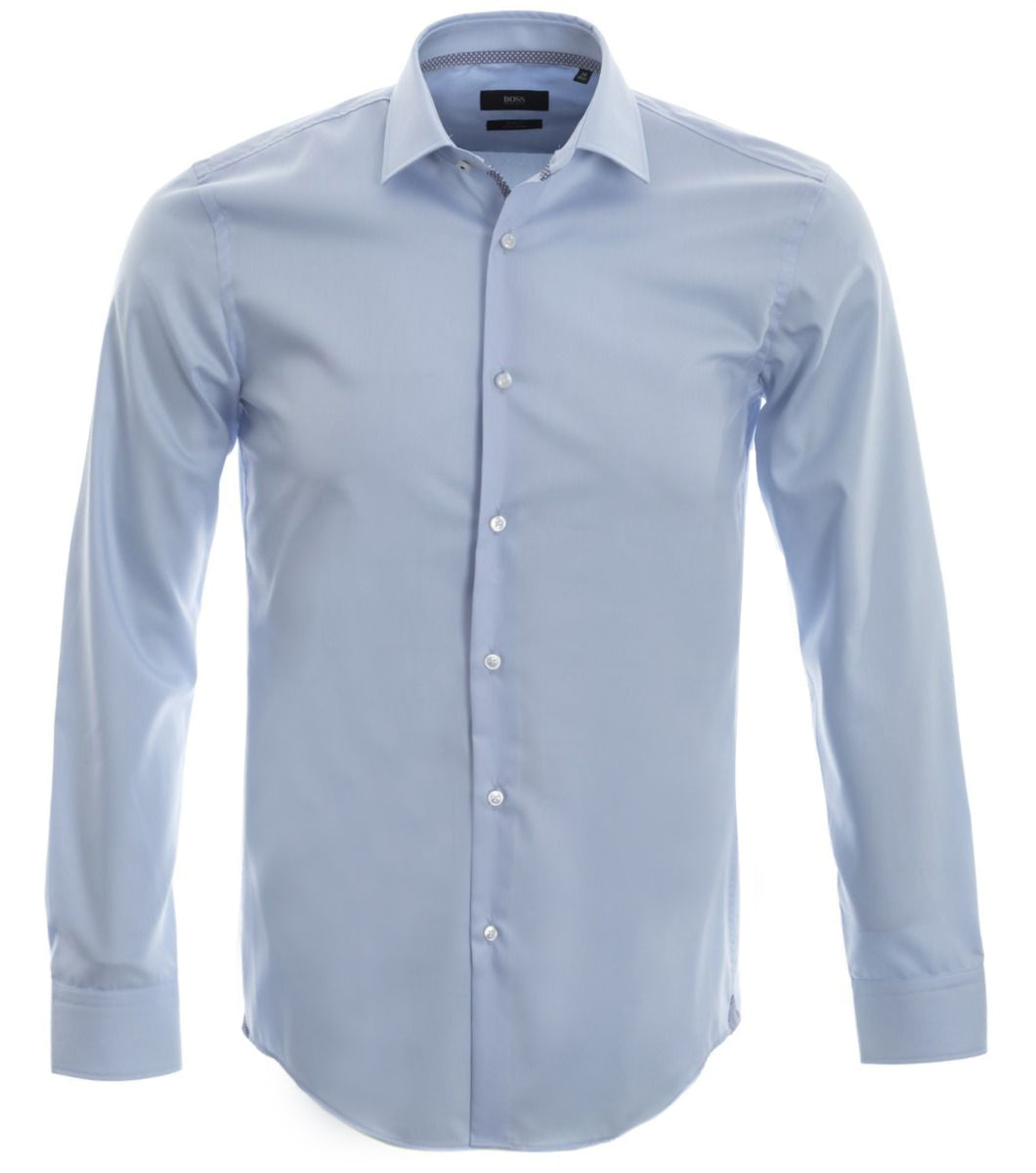 BOSS Jesse Shirt in Sky Blue Front