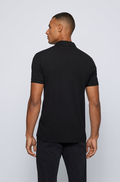 BOSS Passenger 1 Polo Shirt in Black Model 2