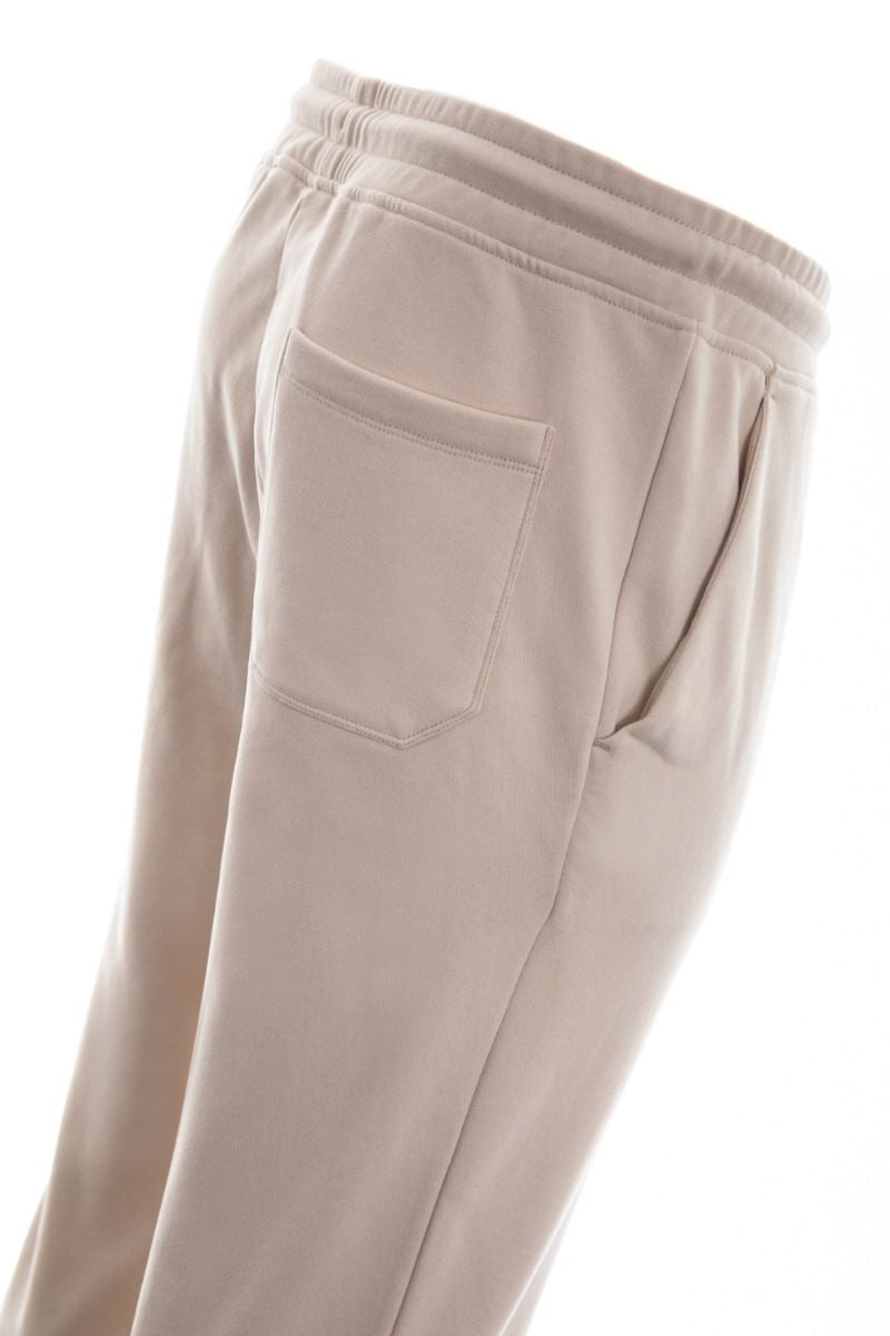 BOSS Skeevo 1 Sweat Pant in Open White Side