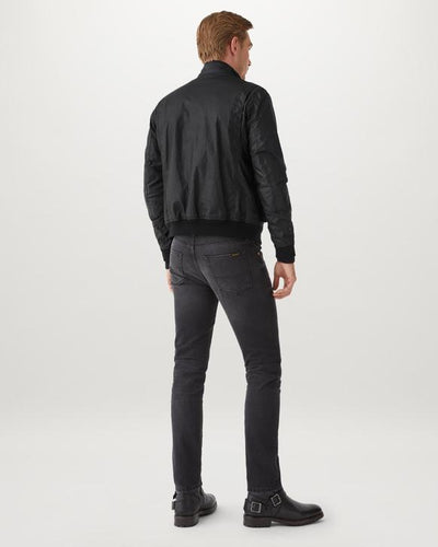 Belstaff Scouter Bomber Jacket in Black Model 2
