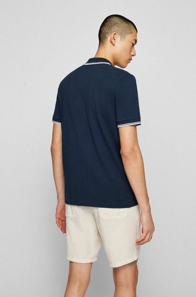 BOSS PChup Polo Shirt in Navy